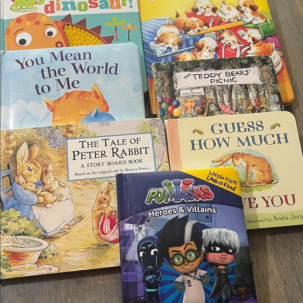CHILDREN’S BOARD BOOKS SET OF 8 new kids books learning #12 - Picture 3 of 8